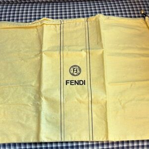 Fendi Yellow Storage Bag